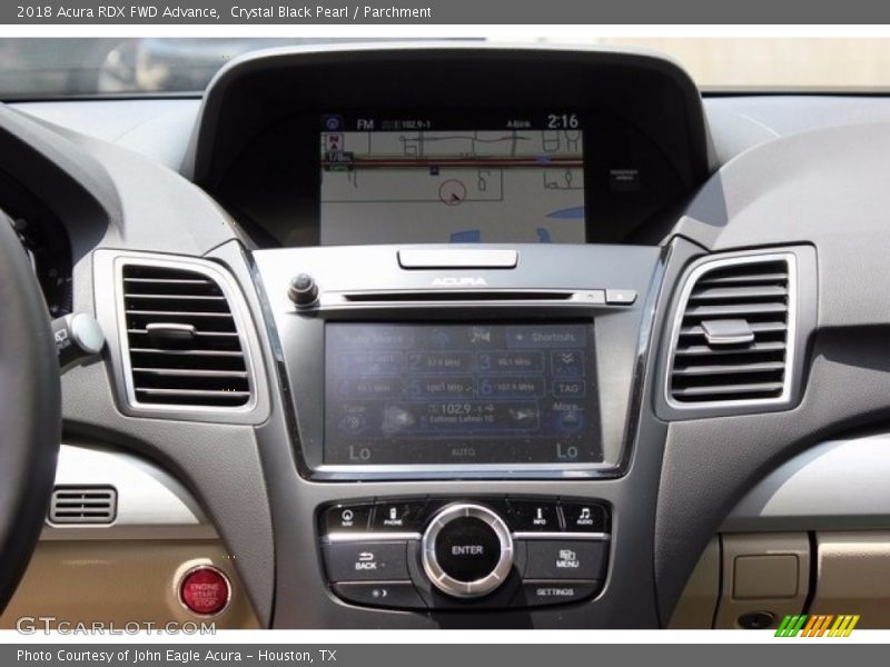 Crystal Black Pearl / Parchment 2018 Acura RDX FWD Advance