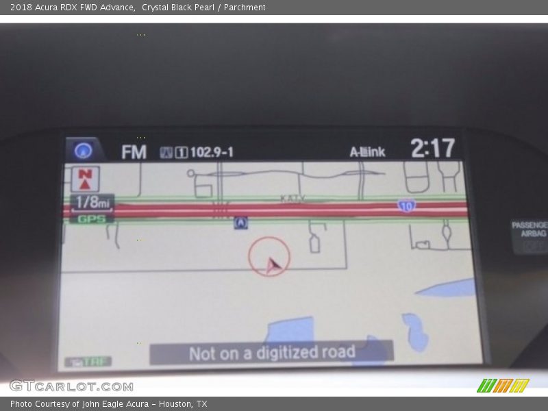 Crystal Black Pearl / Parchment 2018 Acura RDX FWD Advance