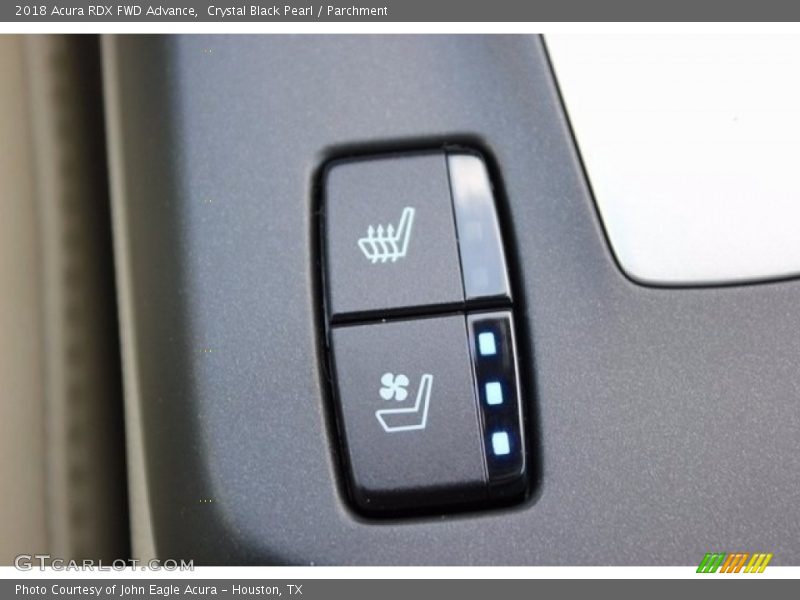 Crystal Black Pearl / Parchment 2018 Acura RDX FWD Advance