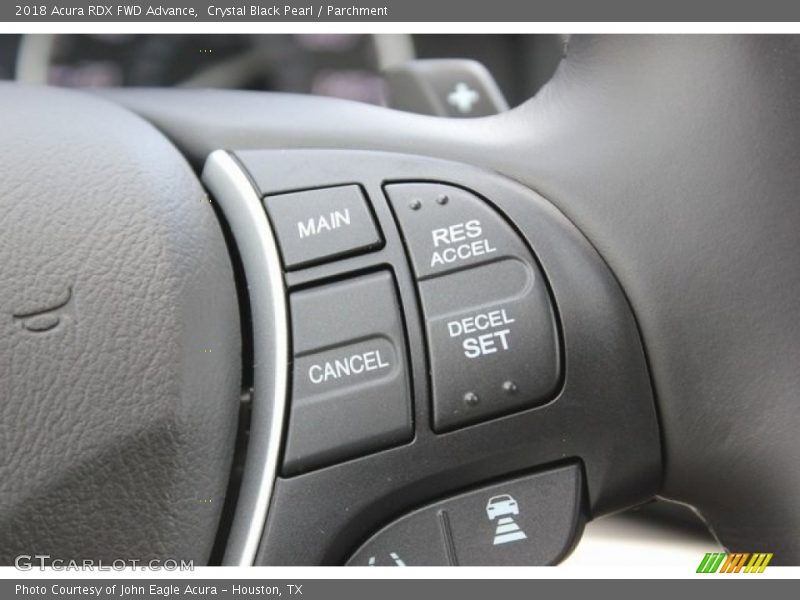Crystal Black Pearl / Parchment 2018 Acura RDX FWD Advance