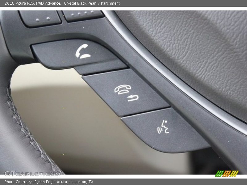 Crystal Black Pearl / Parchment 2018 Acura RDX FWD Advance