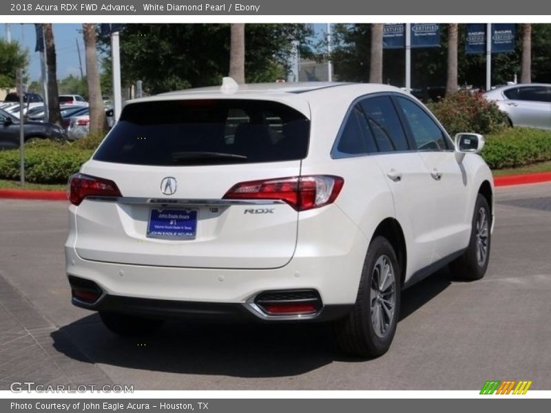 White Diamond Pearl / Ebony 2018 Acura RDX FWD Advance