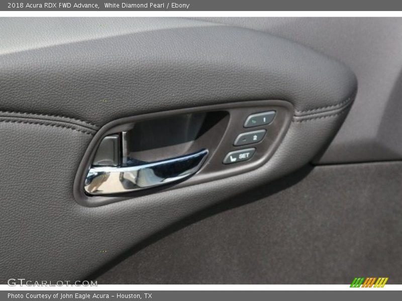 White Diamond Pearl / Ebony 2018 Acura RDX FWD Advance