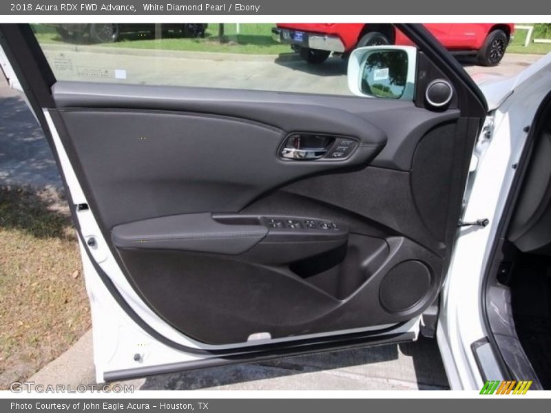 White Diamond Pearl / Ebony 2018 Acura RDX FWD Advance