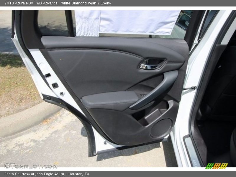 White Diamond Pearl / Ebony 2018 Acura RDX FWD Advance