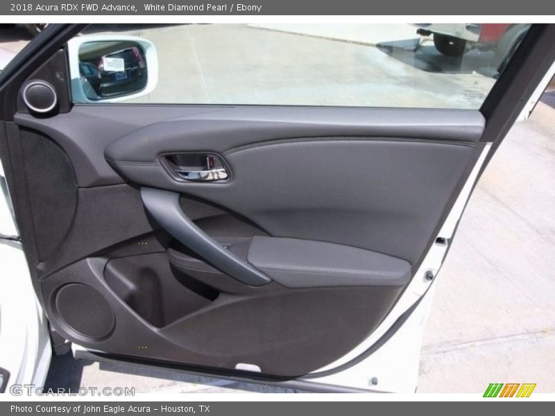 White Diamond Pearl / Ebony 2018 Acura RDX FWD Advance