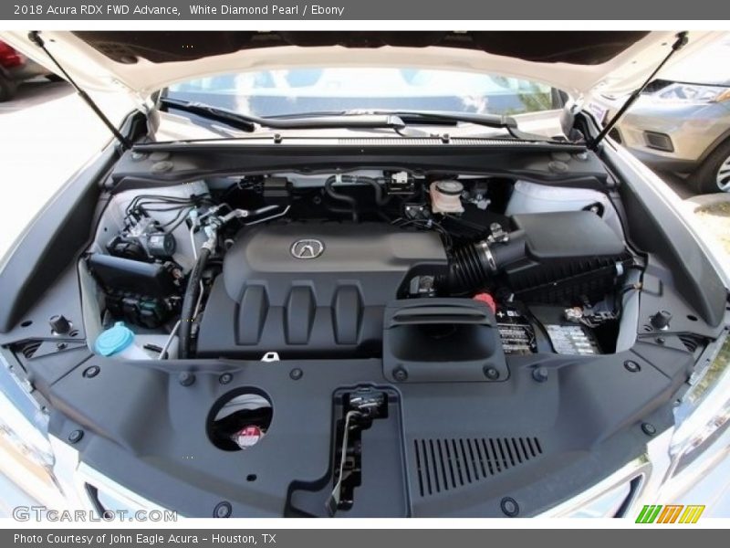 White Diamond Pearl / Ebony 2018 Acura RDX FWD Advance
