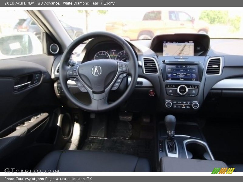 White Diamond Pearl / Ebony 2018 Acura RDX FWD Advance