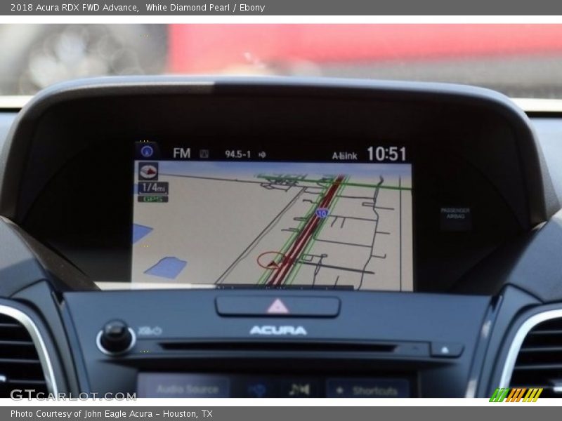 White Diamond Pearl / Ebony 2018 Acura RDX FWD Advance