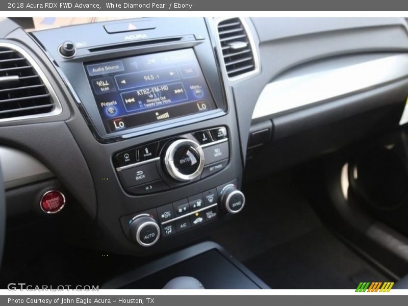 White Diamond Pearl / Ebony 2018 Acura RDX FWD Advance