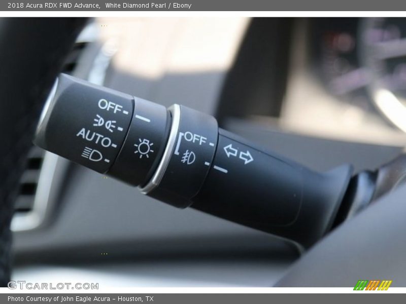White Diamond Pearl / Ebony 2018 Acura RDX FWD Advance