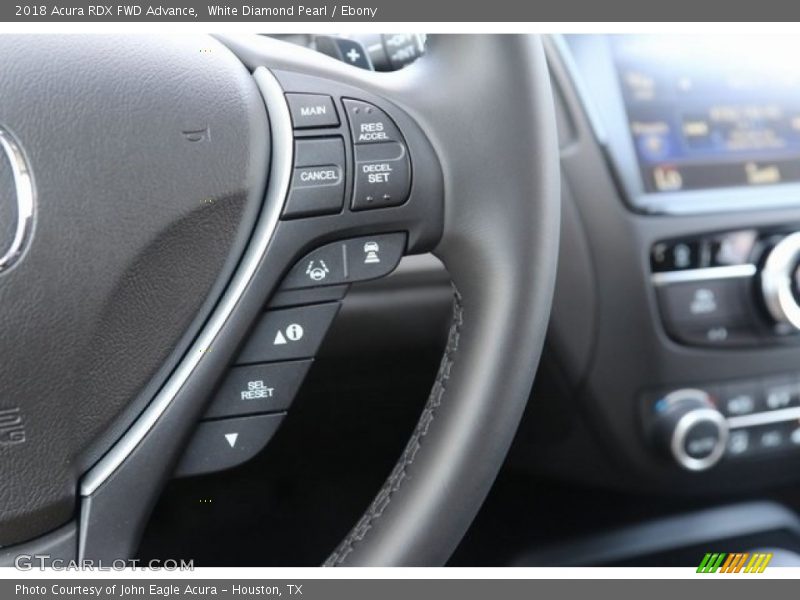 White Diamond Pearl / Ebony 2018 Acura RDX FWD Advance