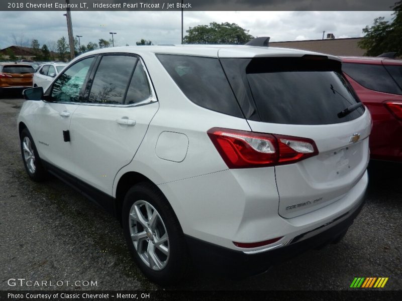 Iridescent Pearl Tricoat / Jet Black 2018 Chevrolet Equinox LT