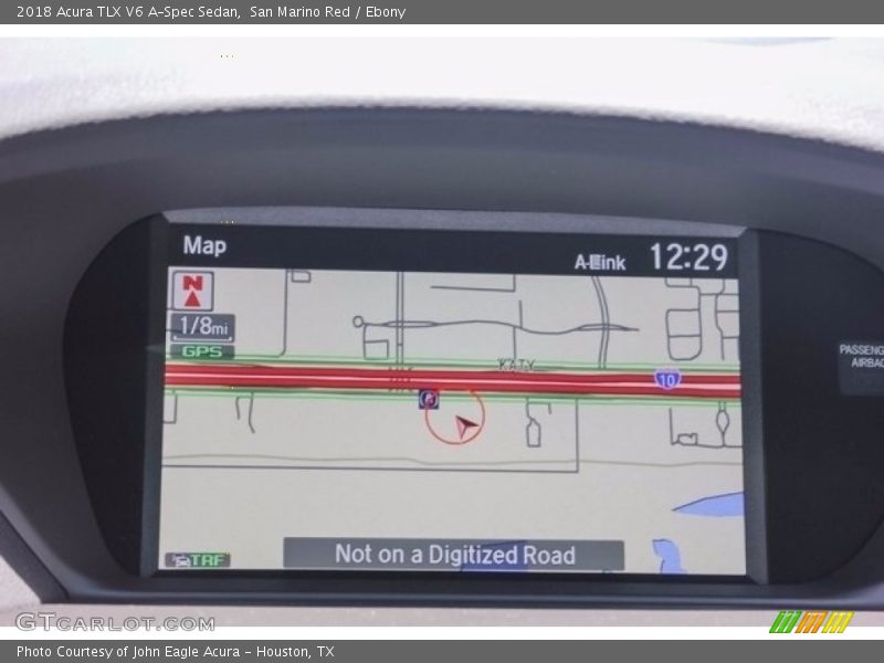 San Marino Red / Ebony 2018 Acura TLX V6 A-Spec Sedan