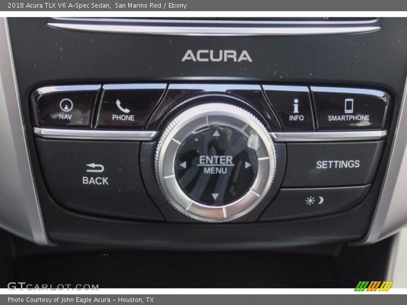 San Marino Red / Ebony 2018 Acura TLX V6 A-Spec Sedan