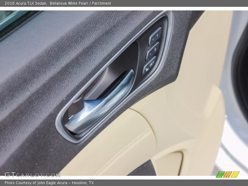 Bellanova White Pearl / Parchment 2018 Acura TLX Sedan