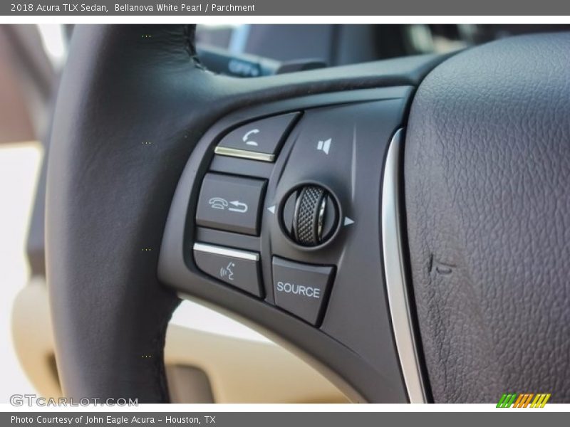 Bellanova White Pearl / Parchment 2018 Acura TLX Sedan