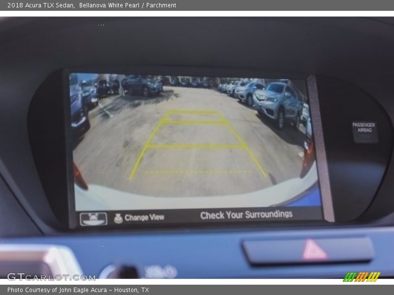 Bellanova White Pearl / Parchment 2018 Acura TLX Sedan