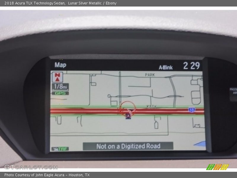 Lunar Silver Metallic / Ebony 2018 Acura TLX Technology Sedan