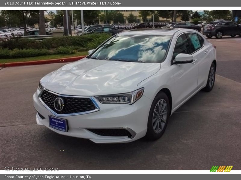 Bellanova White Pearl / Ebony 2018 Acura TLX Technology Sedan