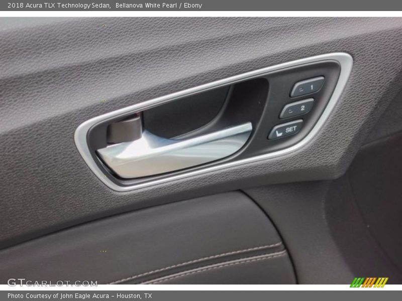 Bellanova White Pearl / Ebony 2018 Acura TLX Technology Sedan