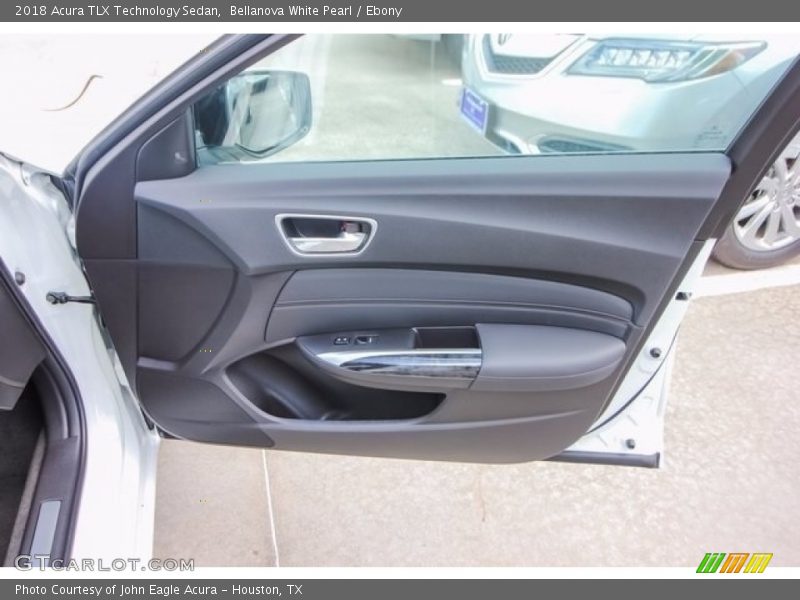Bellanova White Pearl / Ebony 2018 Acura TLX Technology Sedan
