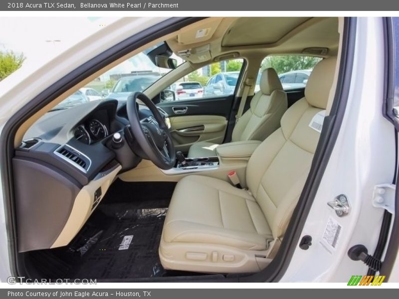 Bellanova White Pearl / Parchment 2018 Acura TLX Sedan