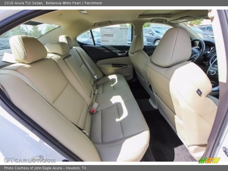 Bellanova White Pearl / Parchment 2018 Acura TLX Sedan