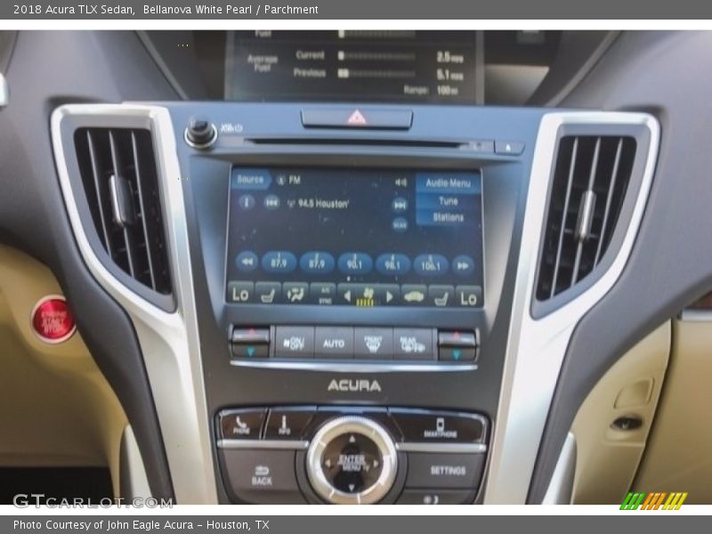 Bellanova White Pearl / Parchment 2018 Acura TLX Sedan