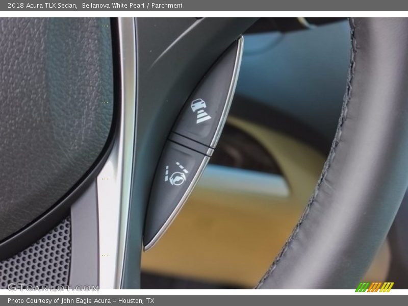 Bellanova White Pearl / Parchment 2018 Acura TLX Sedan