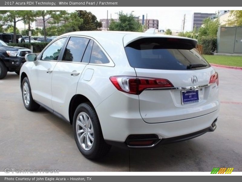 White Diamond Pearl / Parchment 2017 Acura RDX Technology