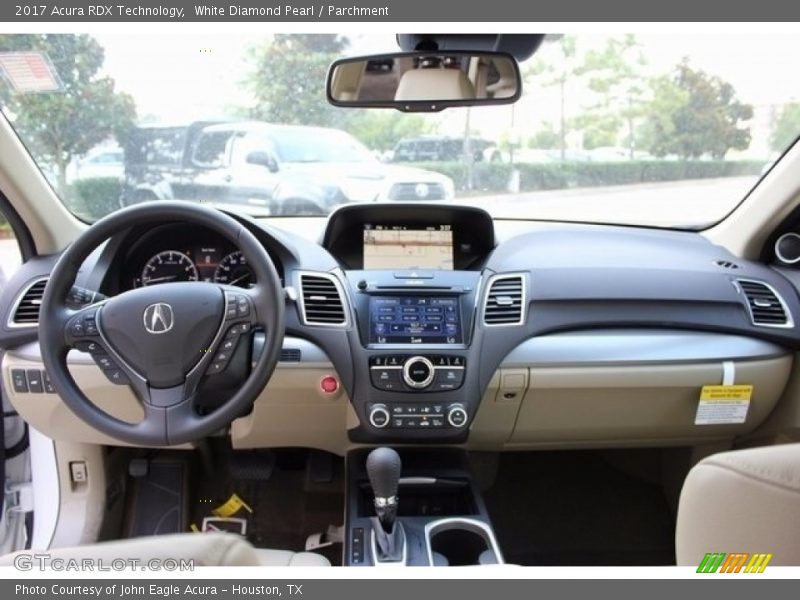 White Diamond Pearl / Parchment 2017 Acura RDX Technology