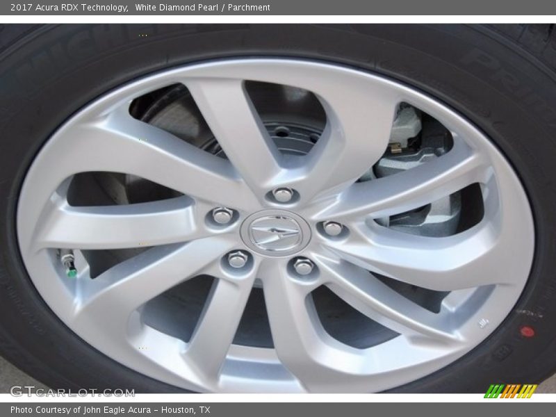 White Diamond Pearl / Parchment 2017 Acura RDX Technology
