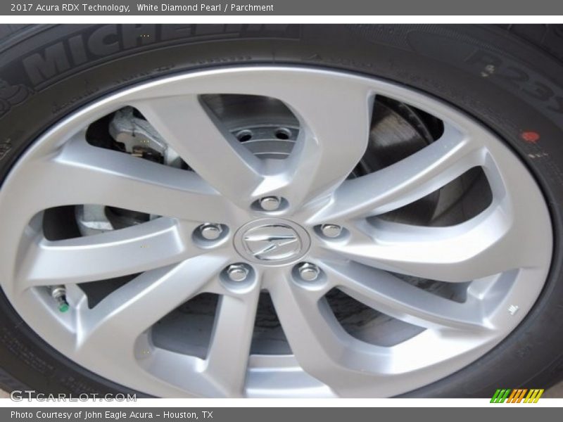 White Diamond Pearl / Parchment 2017 Acura RDX Technology