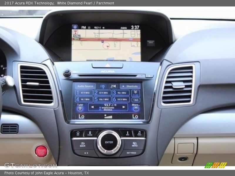 White Diamond Pearl / Parchment 2017 Acura RDX Technology