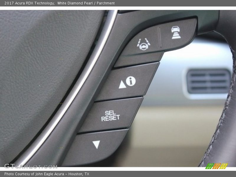 White Diamond Pearl / Parchment 2017 Acura RDX Technology