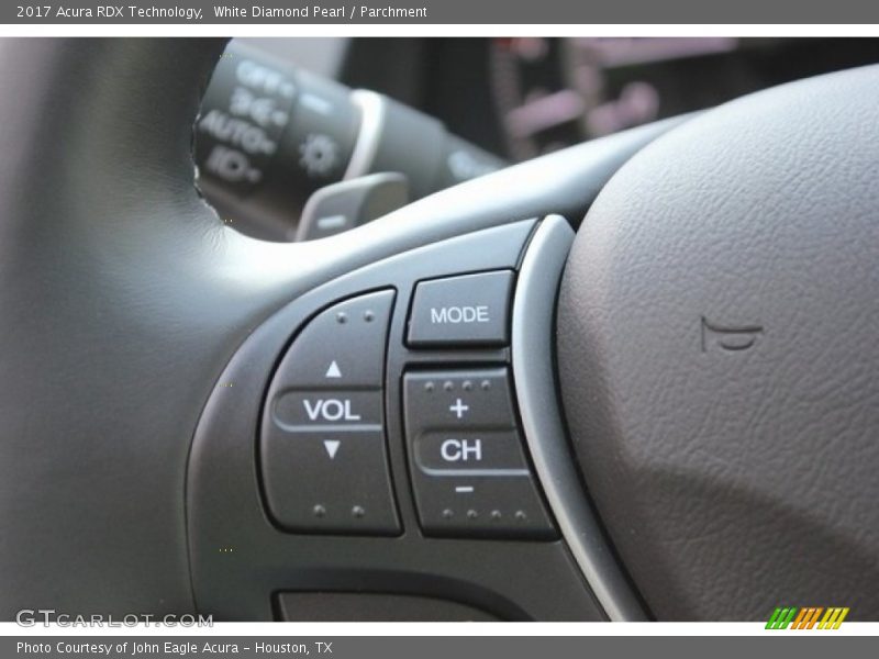 White Diamond Pearl / Parchment 2017 Acura RDX Technology