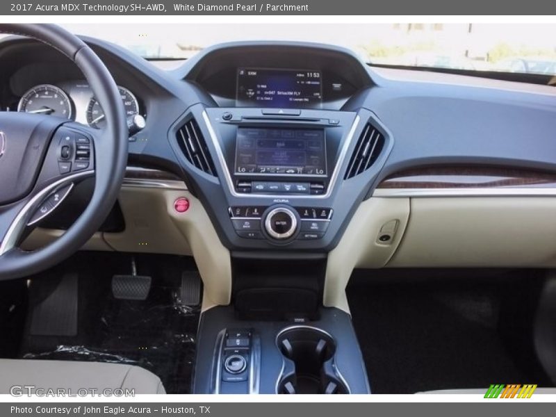 White Diamond Pearl / Parchment 2017 Acura MDX Technology SH-AWD