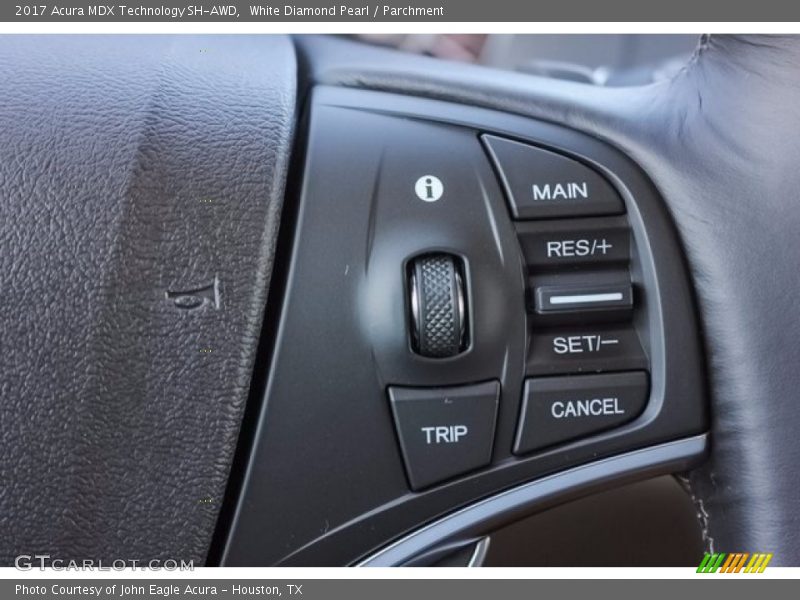 White Diamond Pearl / Parchment 2017 Acura MDX Technology SH-AWD