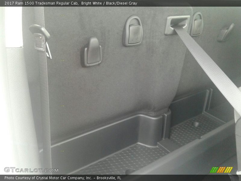 Bright White / Black/Diesel Gray 2017 Ram 1500 Tradesman Regular Cab