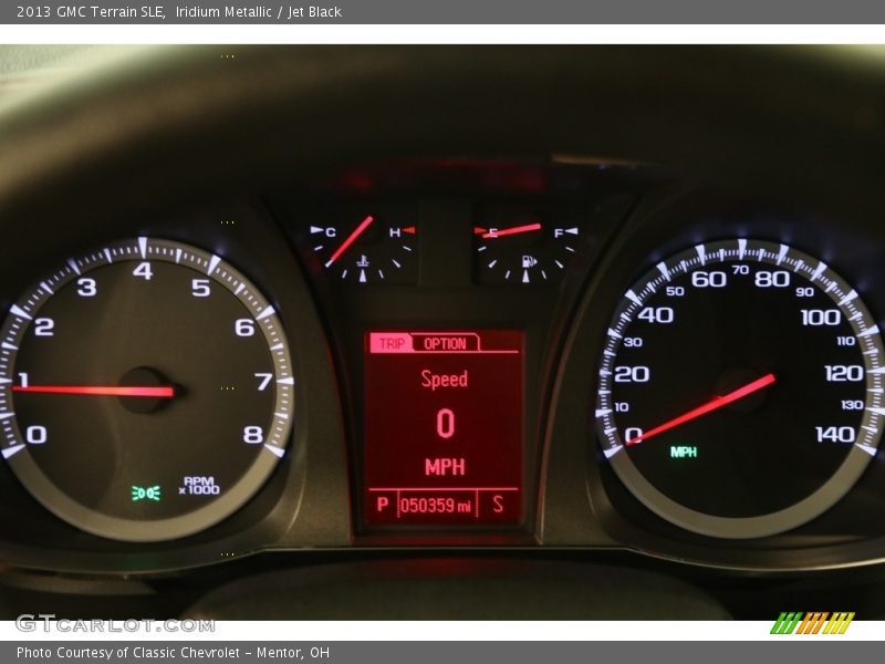 Iridium Metallic / Jet Black 2013 GMC Terrain SLE