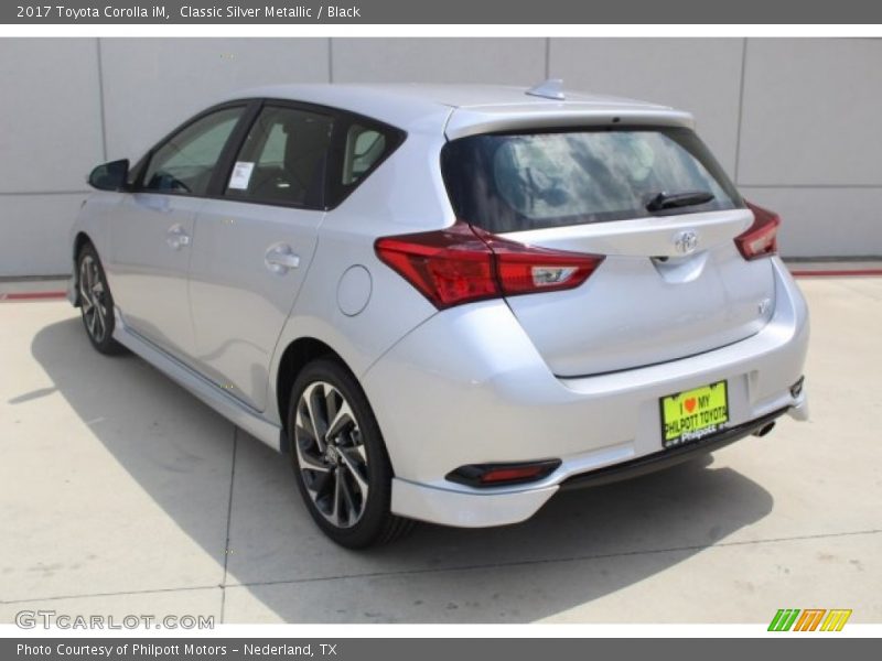 Classic Silver Metallic / Black 2017 Toyota Corolla iM