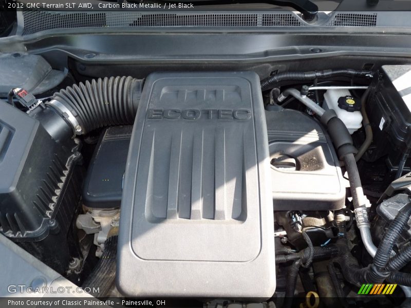 Carbon Black Metallic / Jet Black 2012 GMC Terrain SLT AWD