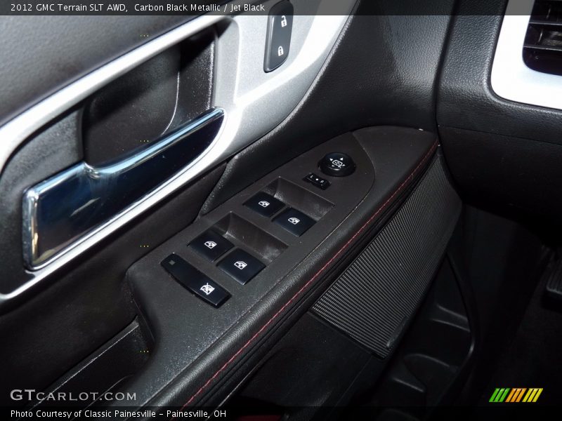 Carbon Black Metallic / Jet Black 2012 GMC Terrain SLT AWD