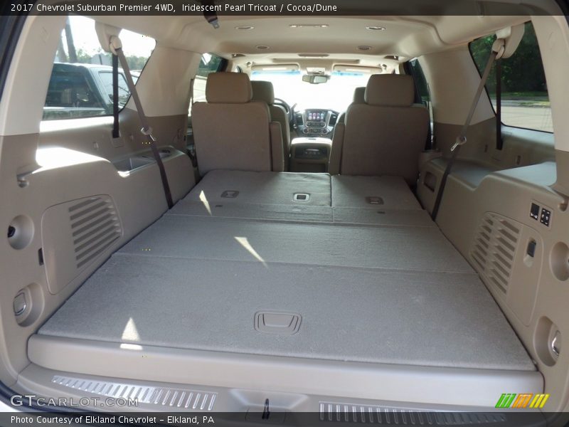 Iridescent Pearl Tricoat / Cocoa/Dune 2017 Chevrolet Suburban Premier 4WD