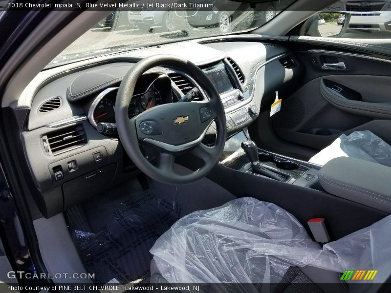 Blue Velvet Metallic / Jet Black/Dark Titanium 2018 Chevrolet Impala LS