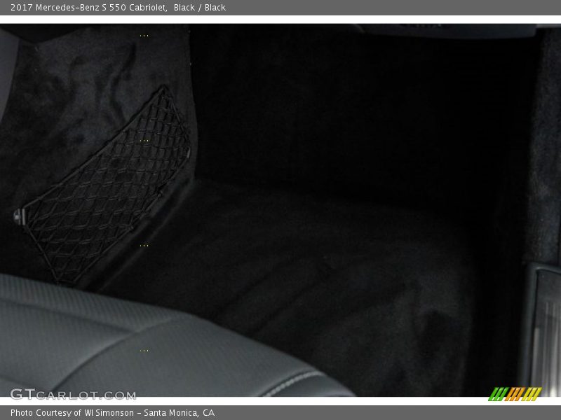 Black / Black 2017 Mercedes-Benz S 550 Cabriolet