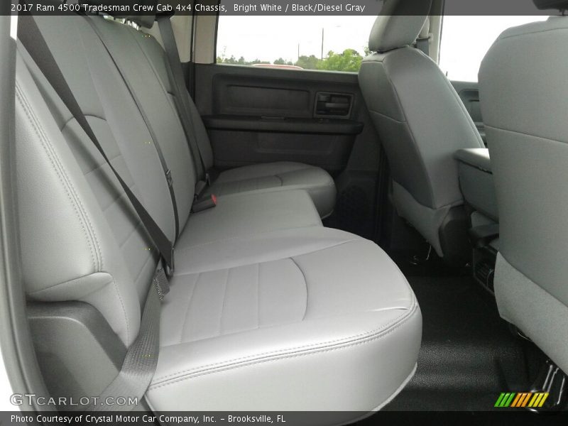 Bright White / Black/Diesel Gray 2017 Ram 4500 Tradesman Crew Cab 4x4 Chassis