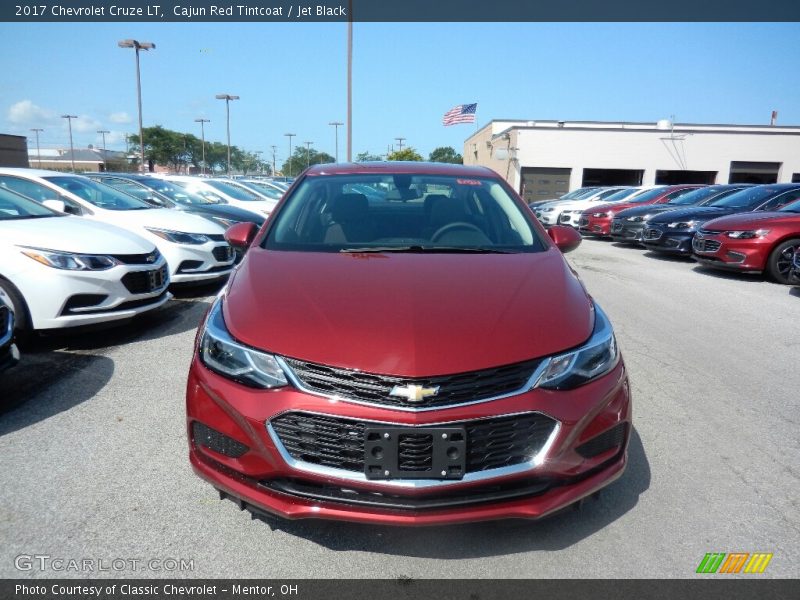 Cajun Red Tintcoat / Jet Black 2017 Chevrolet Cruze LT