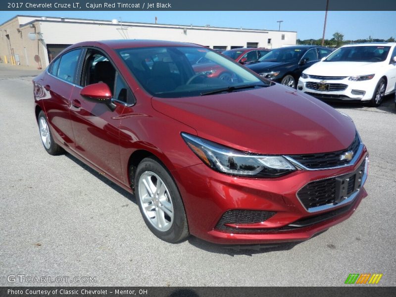 Cajun Red Tintcoat / Jet Black 2017 Chevrolet Cruze LT